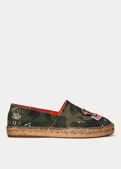 Men's Polo Ralph Lauren Canvas Espadrilles | 938276YIT